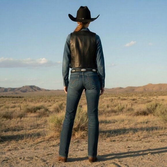 Montana Silversmiths Men's Buckle with Hand Tooled Custom Made Leather Belt - Picture 3 of 12